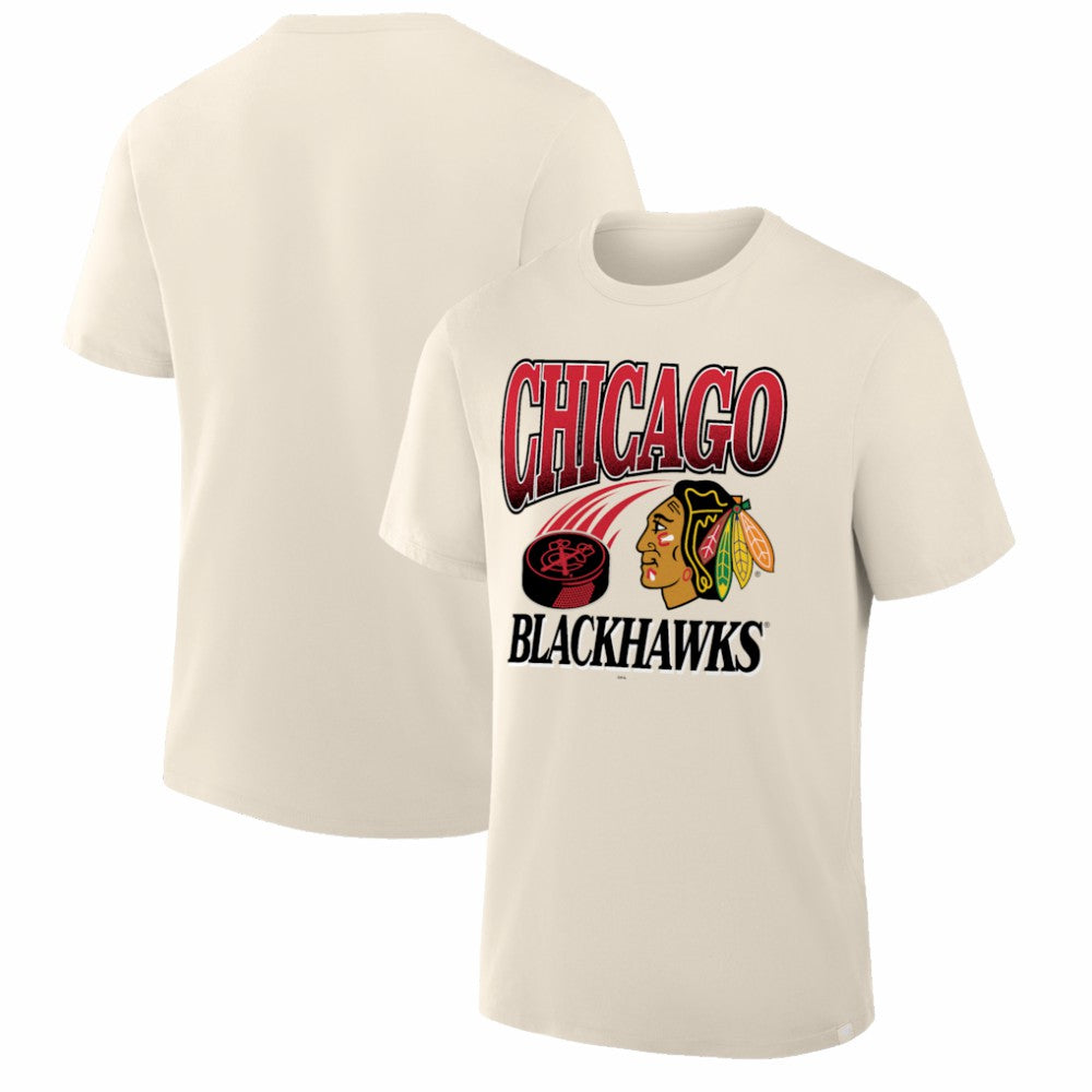 Chicago Blackhawks Legacy T-Shirt - Cream | US 203598806