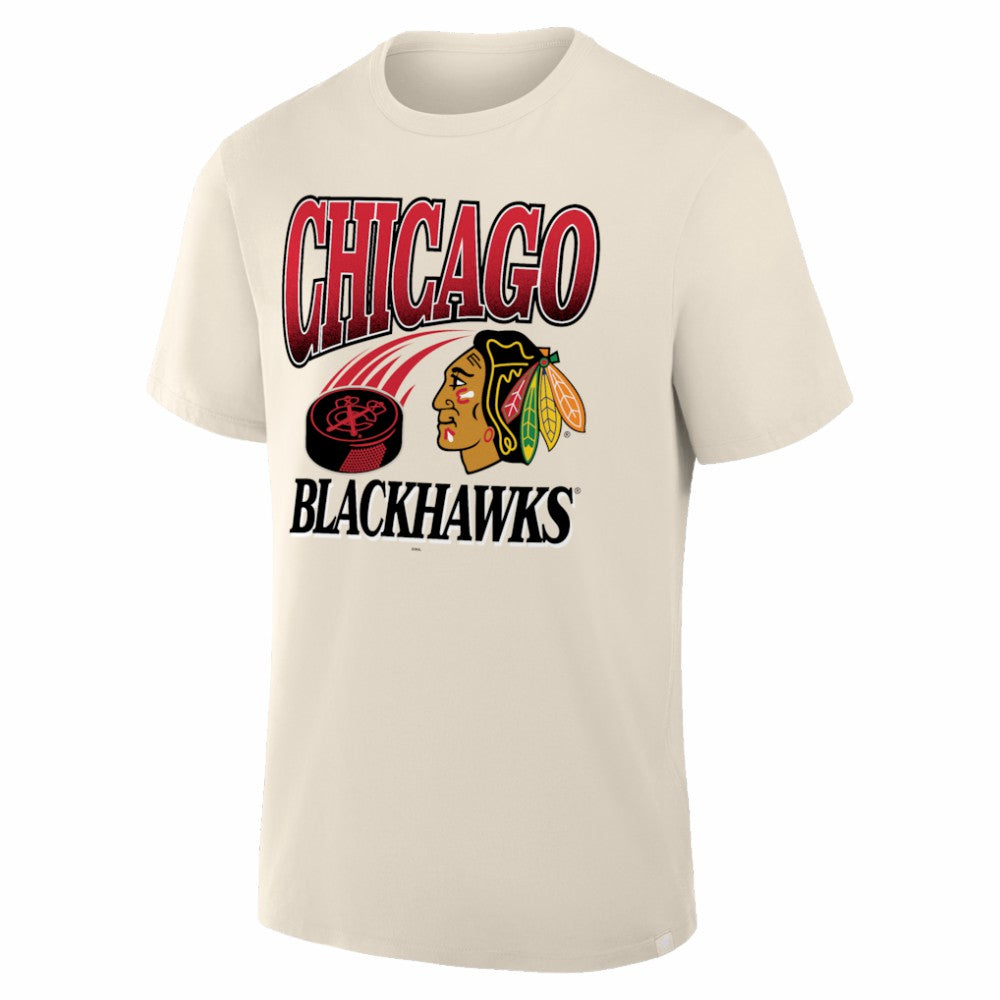 Chicago Blackhawks Legacy T-Shirt - Cream | US 203598806