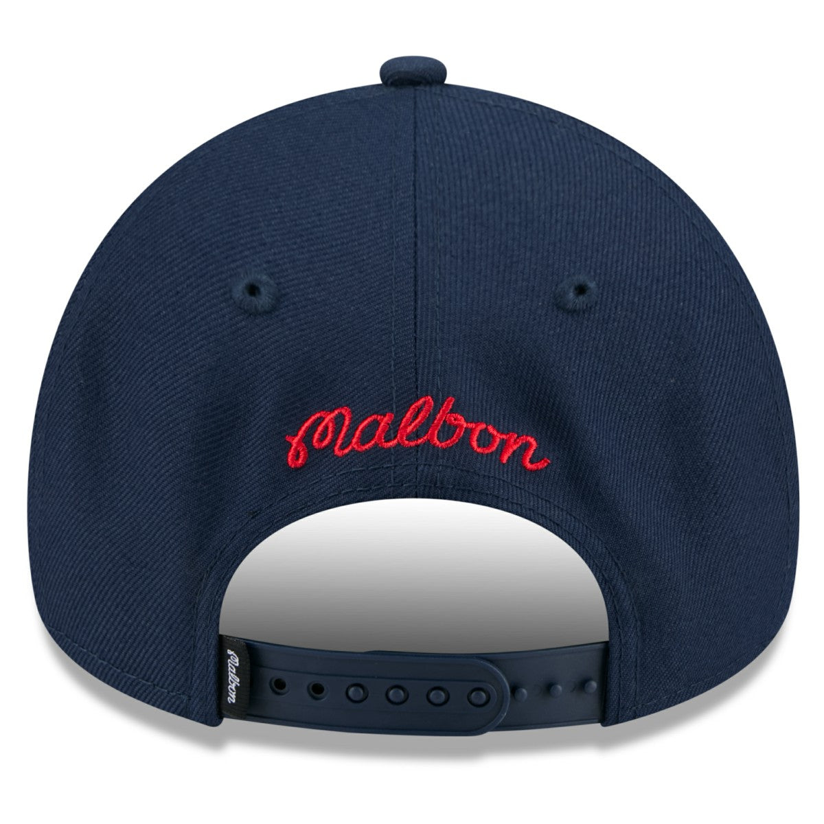 Washington Wizards x Malbon Golf Unisex 9FORTY A-Frame Adjustable Hat Navy - New Era