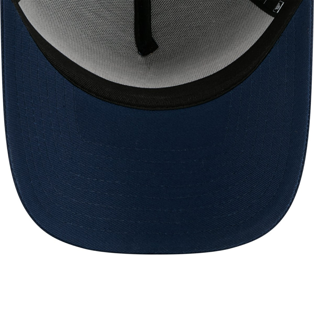 Washington Wizards x Malbon Golf Unisex 9FORTY A-Frame Adjustable Hat Navy - New Era