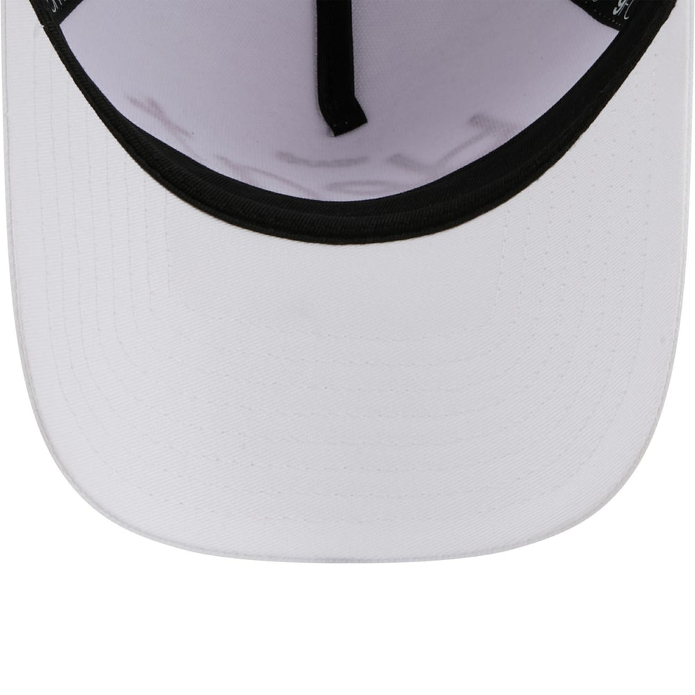 Miami Heat x Malbon Golf Unisex 9FORTY A-Frame Adjustable Hat White - New Era