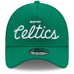 Boston Celtics x Malbon Golf Unisex 9FORTY A-Frame Adjustable Hat Green - New Era