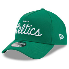 Boston Celtics x Malbon Golf Unisex 9FORTY A-Frame Adjustable Hat Green - New Era