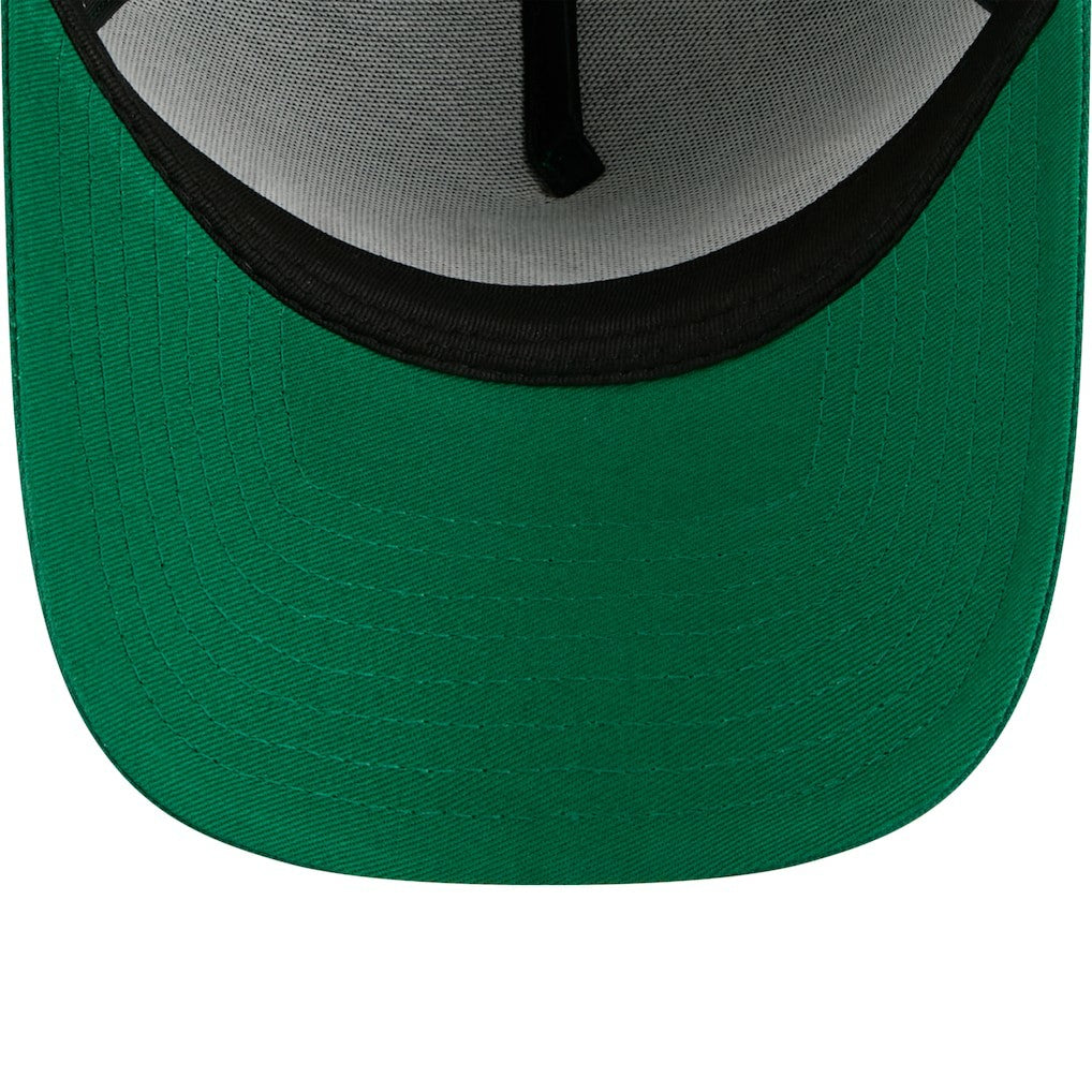 Boston Celtics x Malbon Golf Unisex 9FORTY A-Frame Adjustable Hat Green - New Era