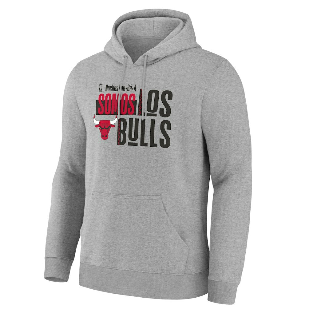 Chicago Bulls Noches Training Hoodie Gray