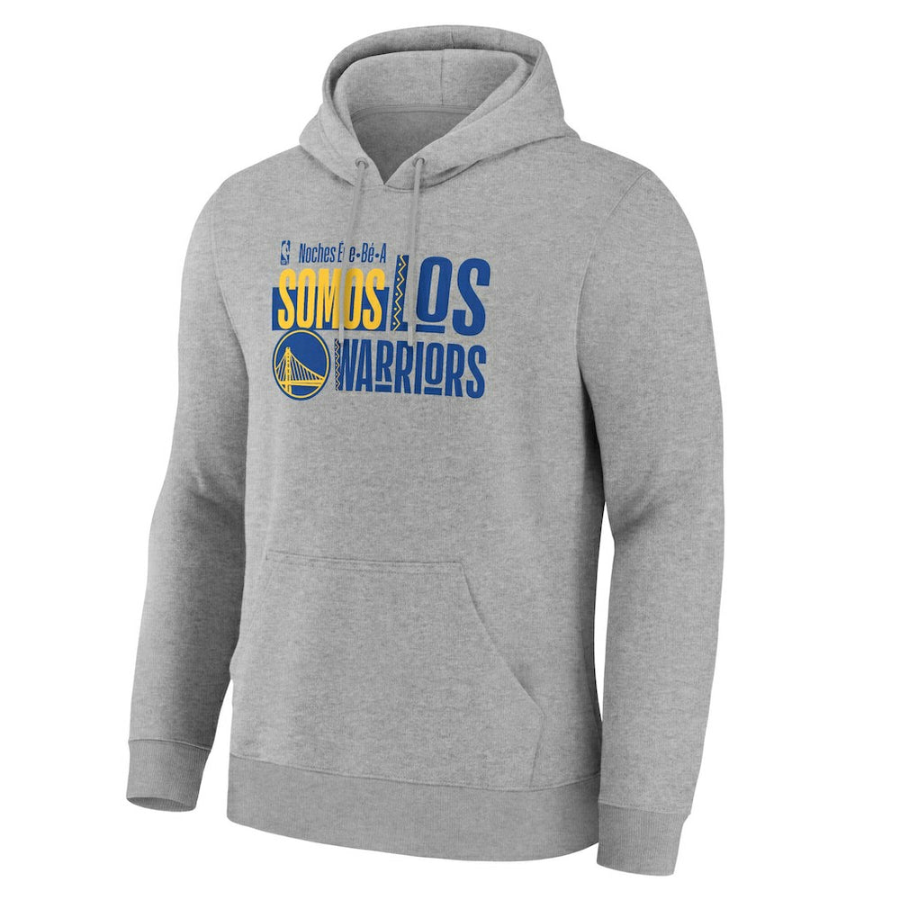 Golden State Warriors Noches Training Hoodie Gray