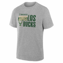 Milwaukee Bucks Noches Training T-Shirt Gray