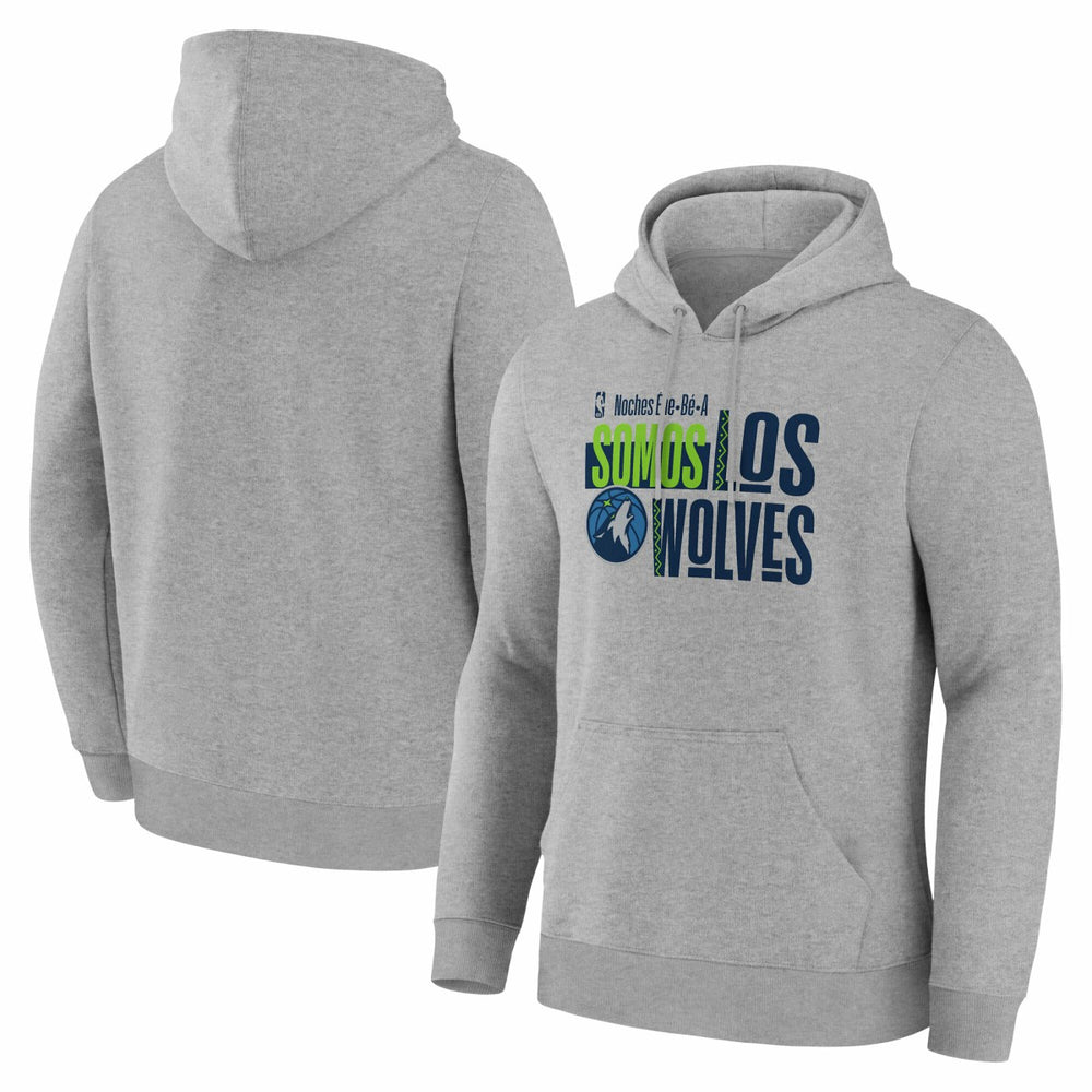 Minnesota Timberwolves Noches Training Hoodie Gray outlet