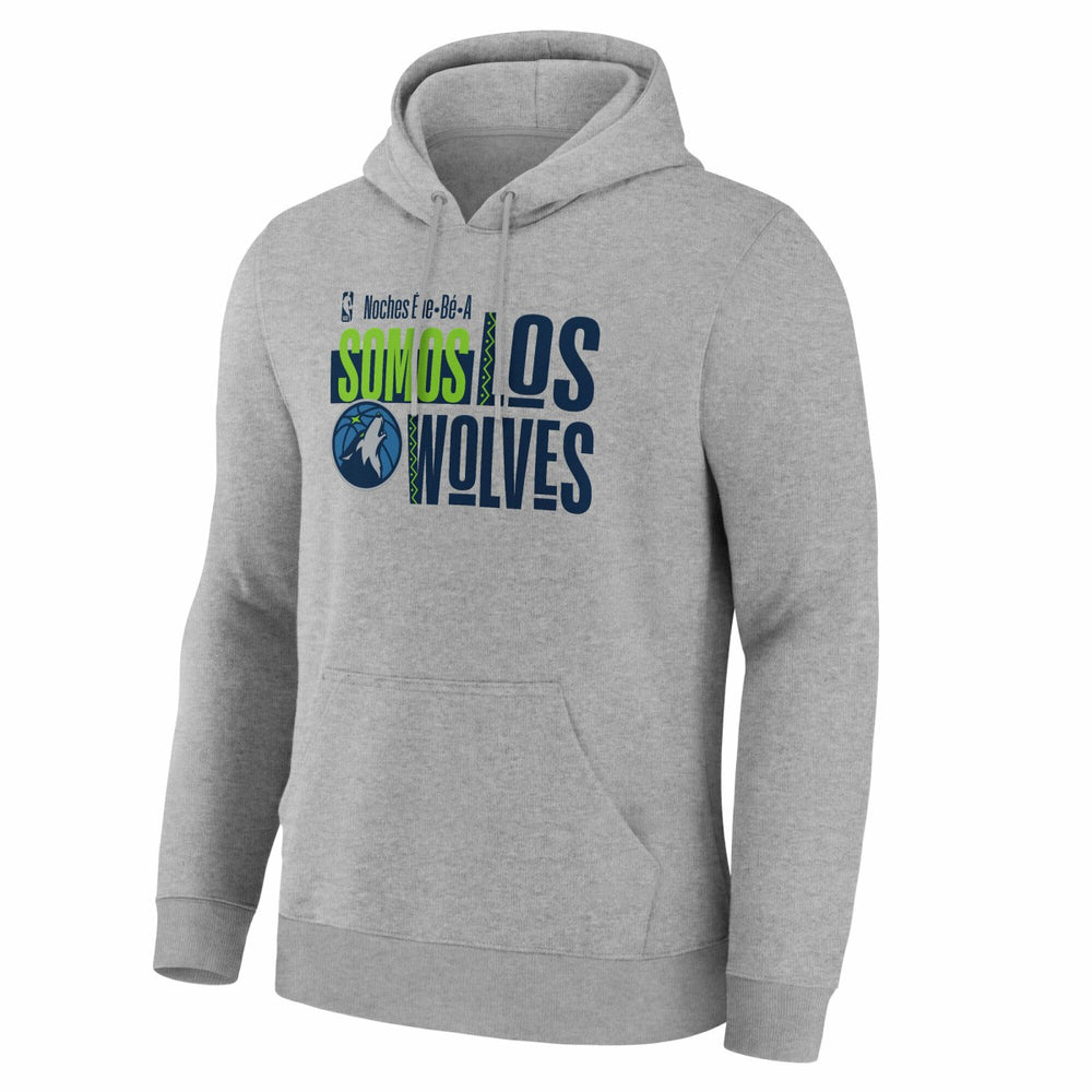 Minnesota Timberwolves Noches Training Hoodie Gray outlet