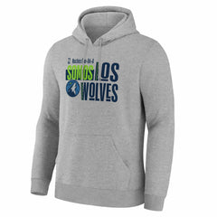 Minnesota Timberwolves Noches Training Hoodie Gray outlet