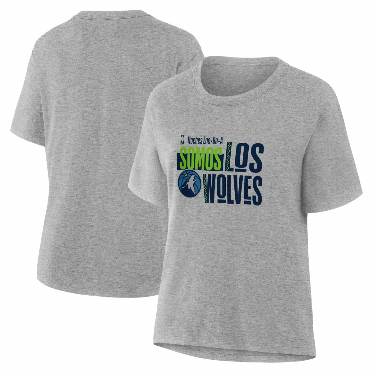 Minnesota Timberwolves Women's Noches Training T-Shirt Gray