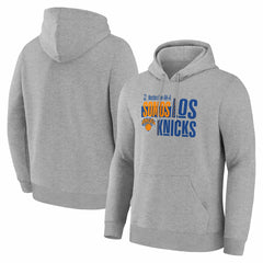 New York Knicks Noches Training Hoodie Gray