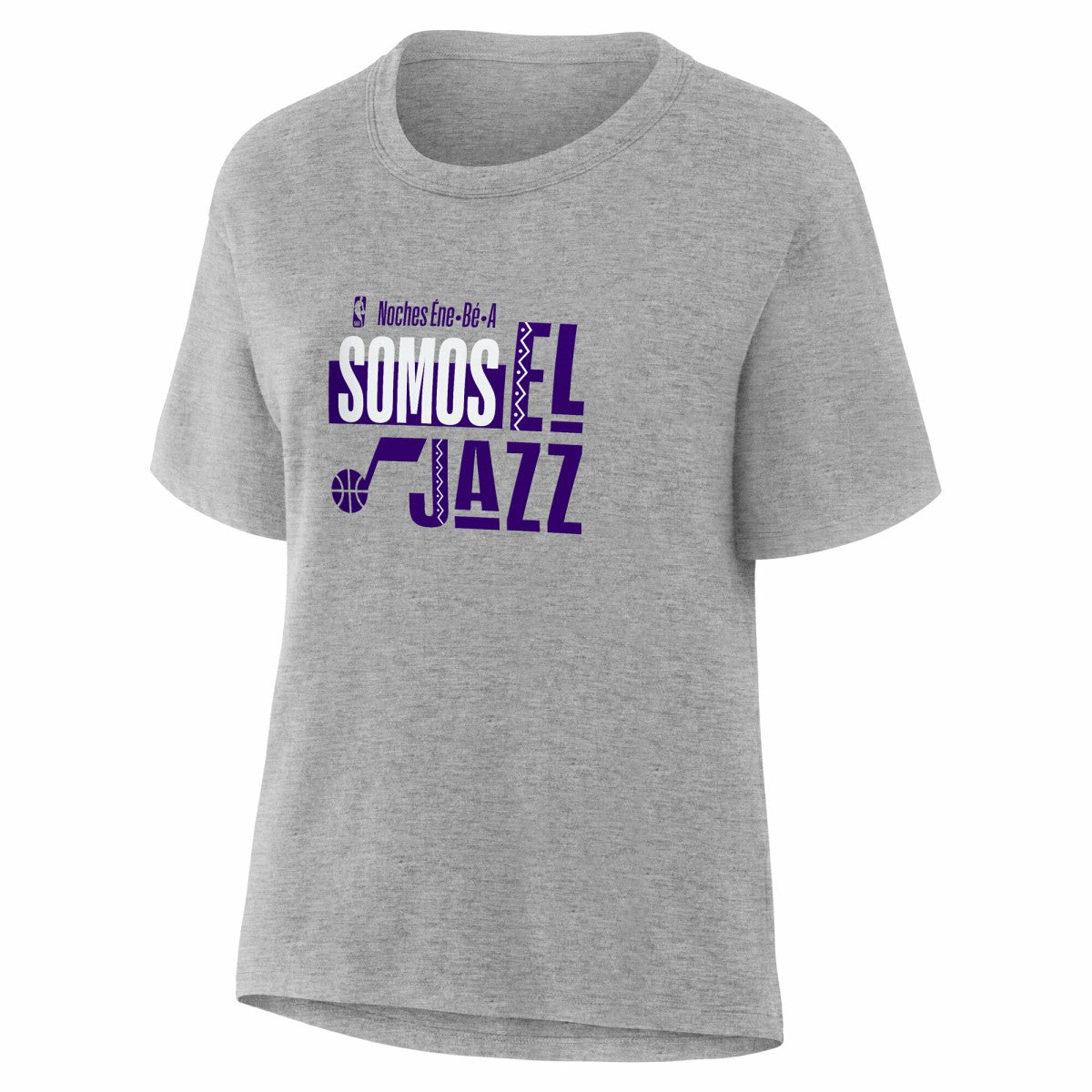 Utah Jazz Women's Noches Training T-Shirt Gray outlet