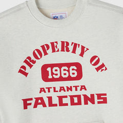 Atlanta Falcons OVO x NFL Unisex Fleece Sweatshirt - Heather Gray Sweatshirts