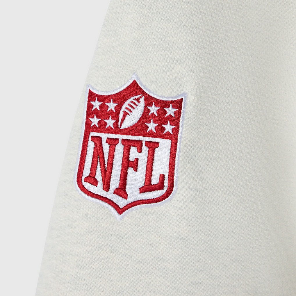 Atlanta Falcons OVO x NFL Unisex Fleece Sweatshirt - Heather Gray Sweatshirts