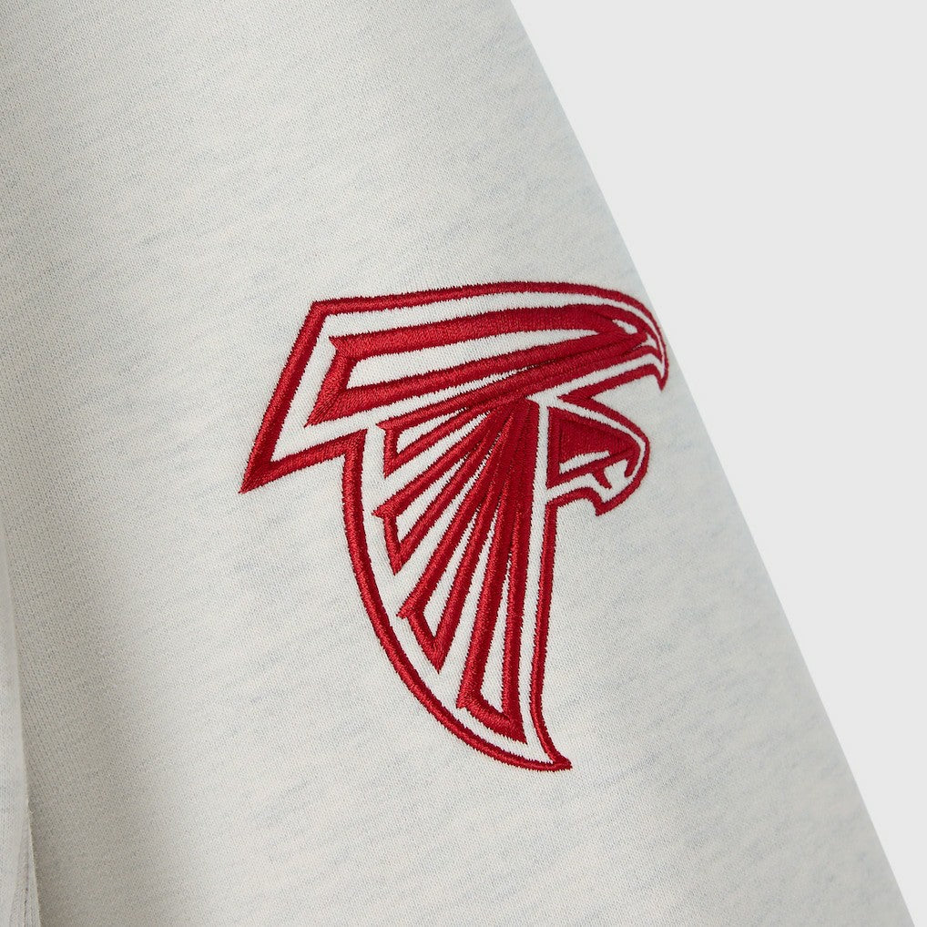 Atlanta Falcons OVO x NFL Unisex Fleece Sweatshirt - Heather Gray Sweatshirts