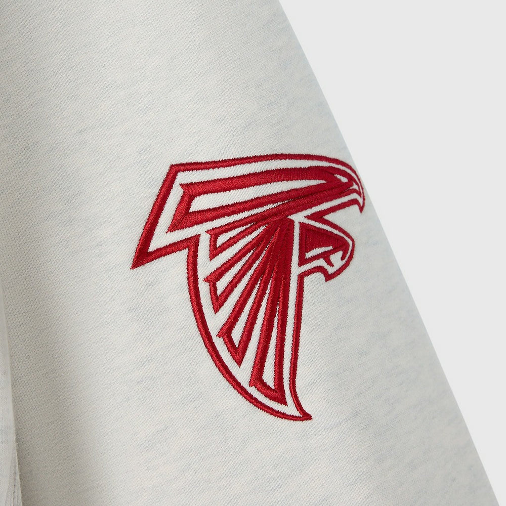 Atlanta Falcons OVO x NFL Unisex Fleece Sweatshirt - Heather Gray Sweatshirts