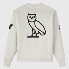 Carolina Panthers OVO x NFL Unisex Fleece Sweatshirt - Heather Gray Sweatshirts