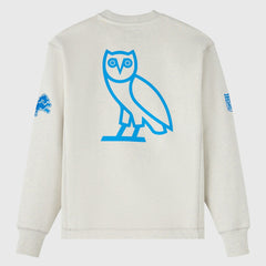 Detroit Lions OVO x NFL Unisex Fleece Sweatshirt - Heather Gray Sweatshirts