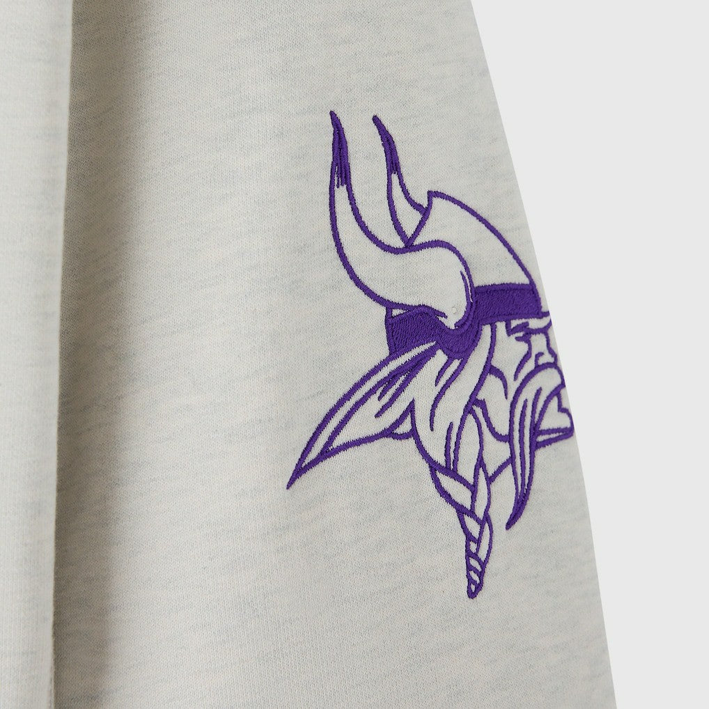 Minnesota Vikings OVO x NFL Unisex Fleece Sweatshirt - Heather Gray Sweatshirts