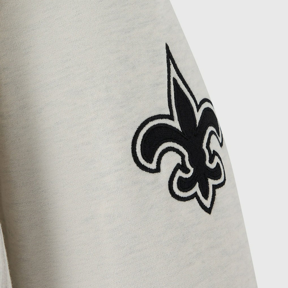 New Orleans Saints OVO x NFL Unisex Fleece Sweatshirt - Heather Gray Sweatshirts