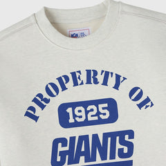 New York Giants OVO x NFL Unisex Fleece Sweatshirt - Heather Gray Sweatshirts