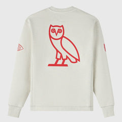 Kansas City Chiefs OVO x NFL Unisex Fleece Sweatshirt - Heather Gray Sweatshirts