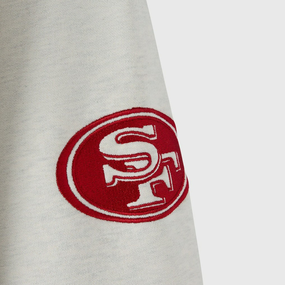 San Francisco 49ers OVO x NFL Unisex Fleece Sweatshirt - Heather Gray Sweatshirts