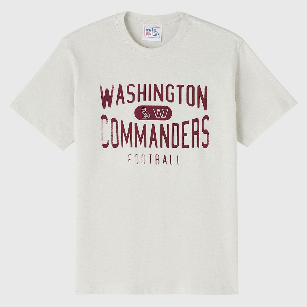 Washington Commanders OVO x NFL Unisex T-Shirt - Heather Gray T-shirts