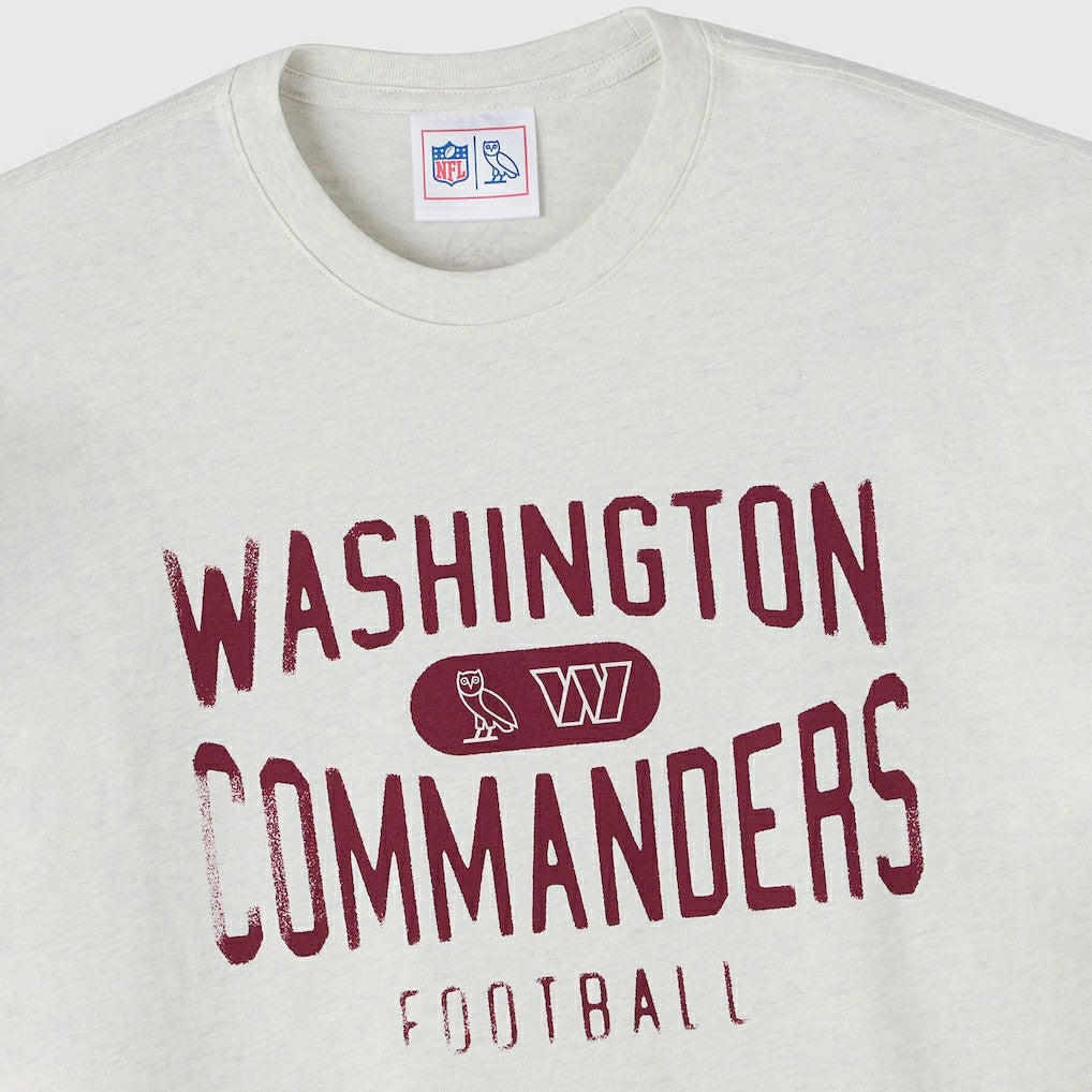 Washington Commanders OVO x NFL Unisex T-Shirt - Heather Gray T-shirts