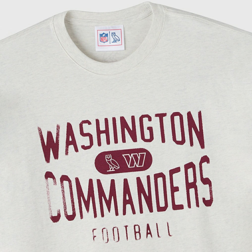 Washington Commanders OVO x NFL Unisex T-Shirt - Heather Gray T-shirts