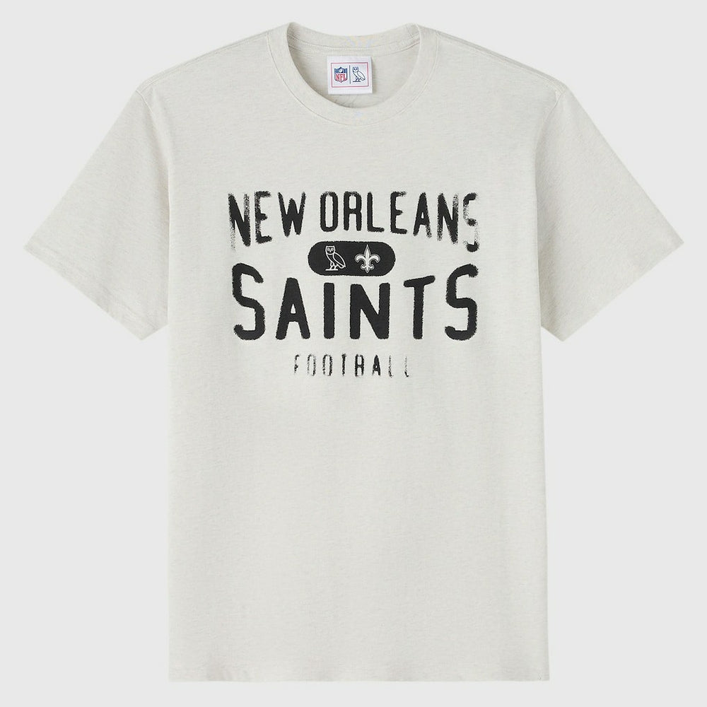 New Orleans Saints OVO x NFL Unisex T-Shirt - Heather Gray T-shirts