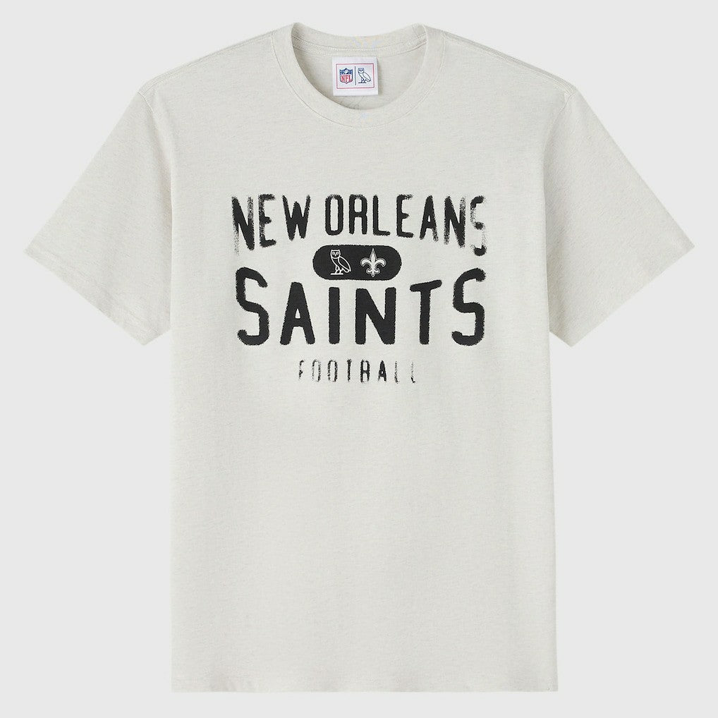 New Orleans Saints OVO x NFL Unisex T-Shirt - Heather Gray T-shirts