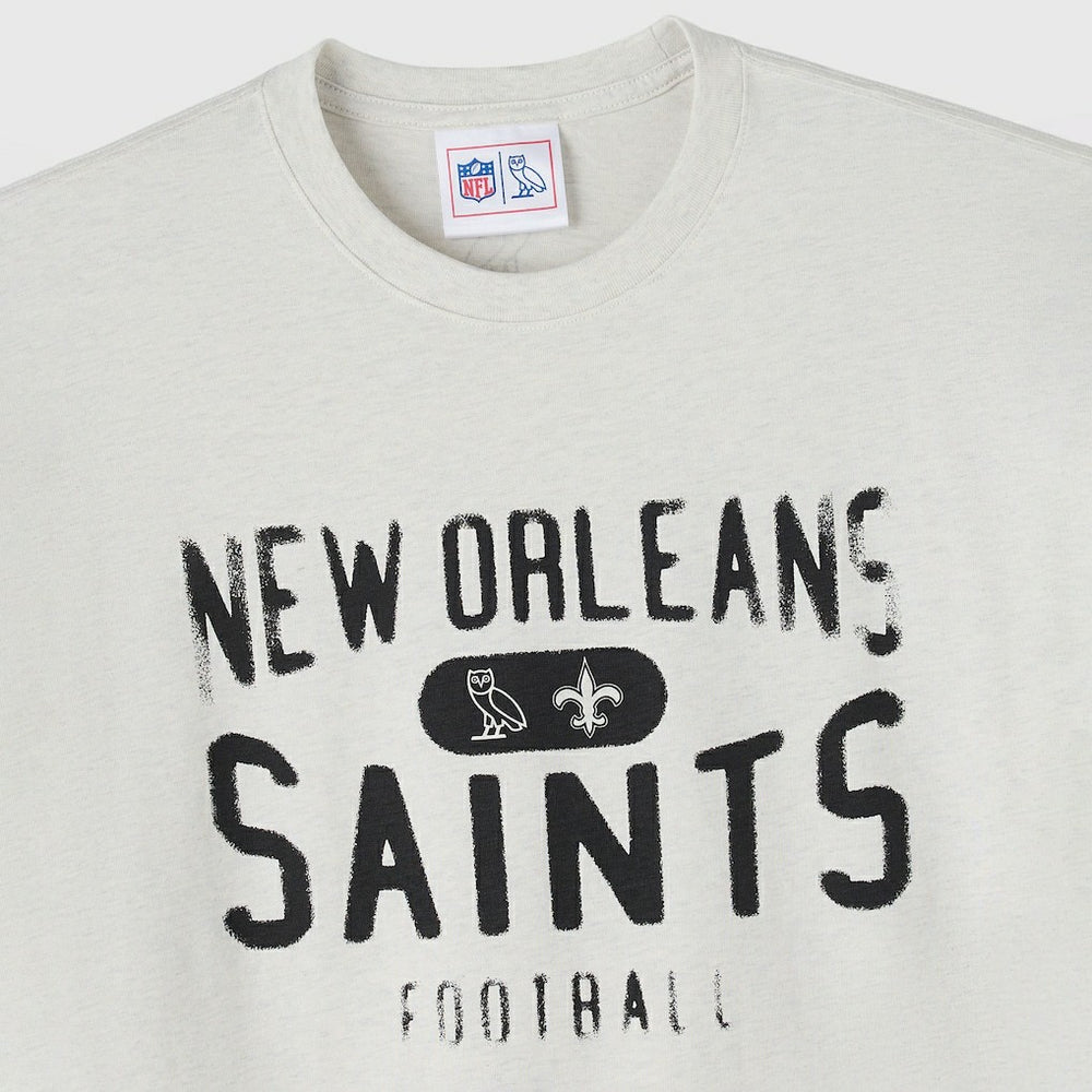 New Orleans Saints OVO x NFL Unisex T-Shirt - Heather Gray T-shirts