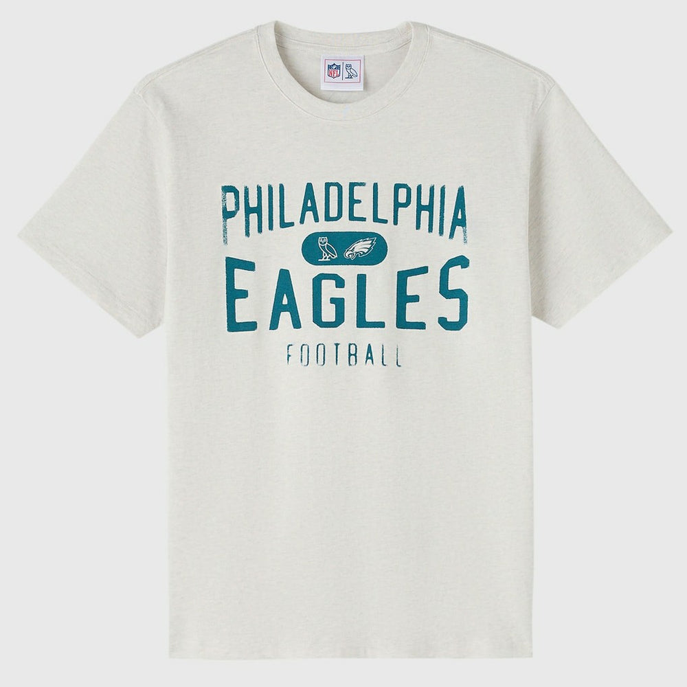 Philadelphia Eagles OVO x NFL Unisex T-Shirt - Heather Gray T-shirts