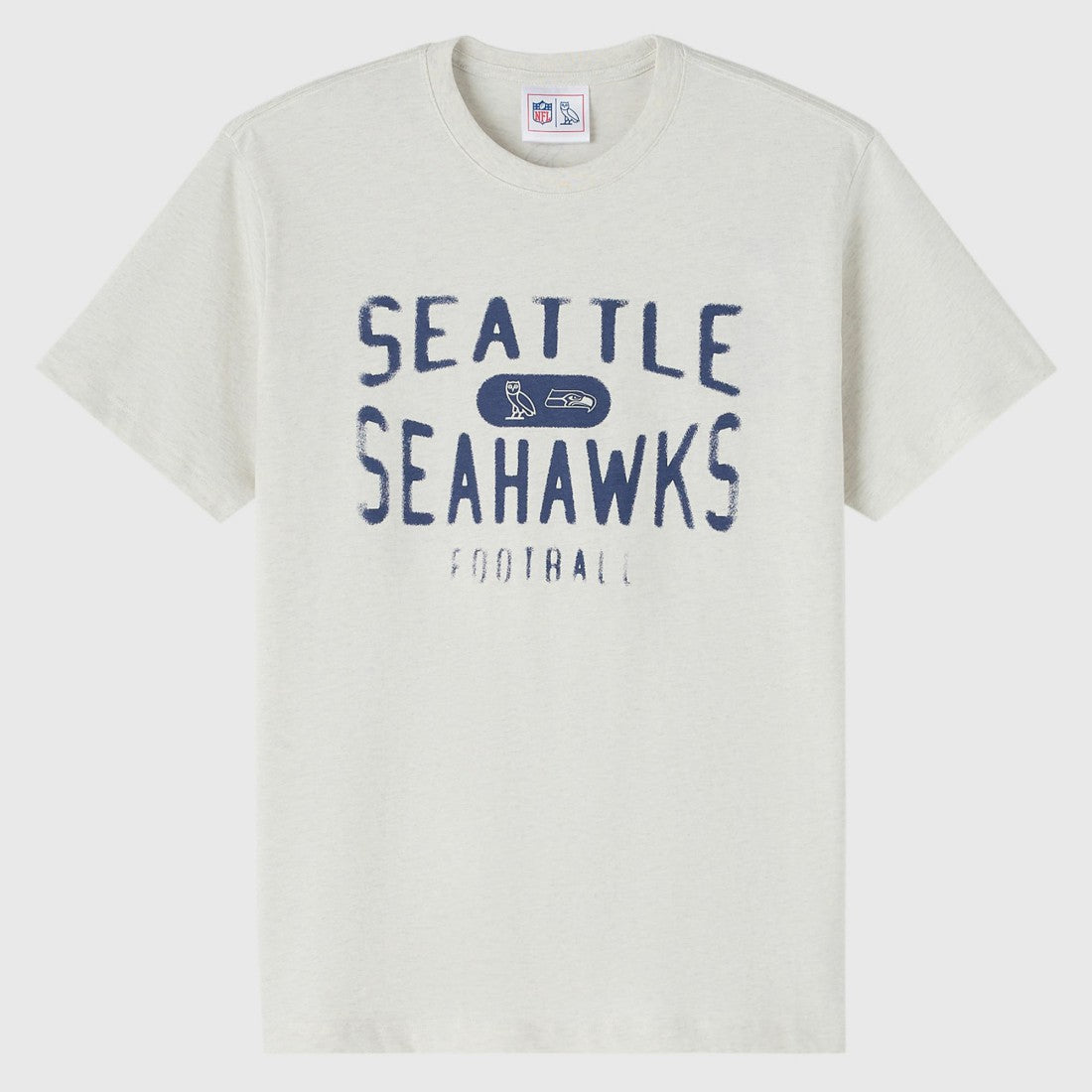 Seattle Seahawks OVO x NFL Unisex T-Shirt - Heather Gray T-shirts
