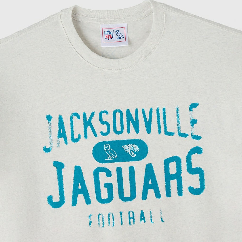 Jacksonville Jaguars OVO x NFL Unisex T-Shirt - Heather Gray T-shirts