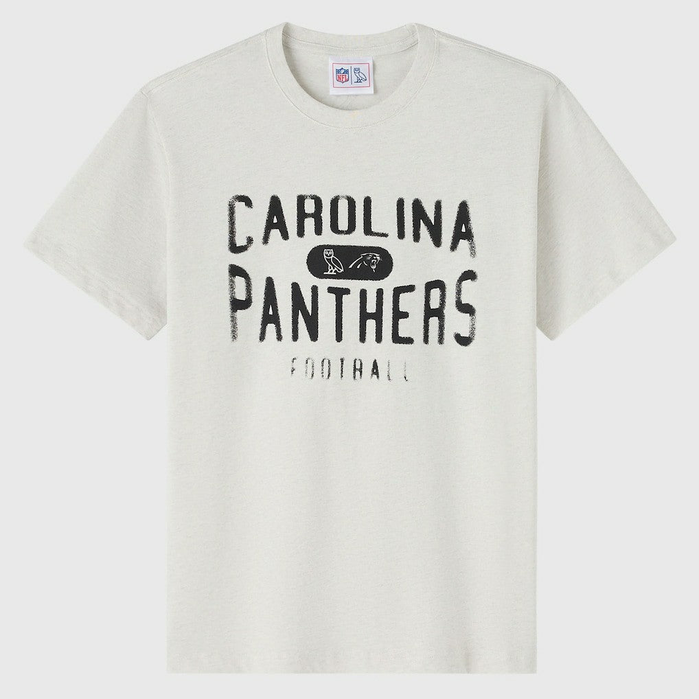 Carolina Panthers OVO x NFL Unisex T-Shirt - Heather Gray T-shirts