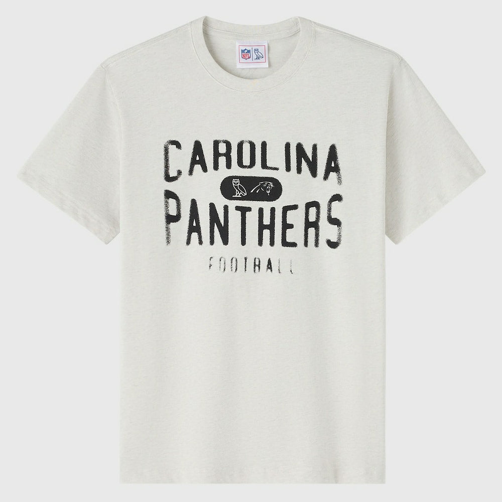 Carolina Panthers OVO x NFL Unisex T-Shirt - Heather Gray T-shirts