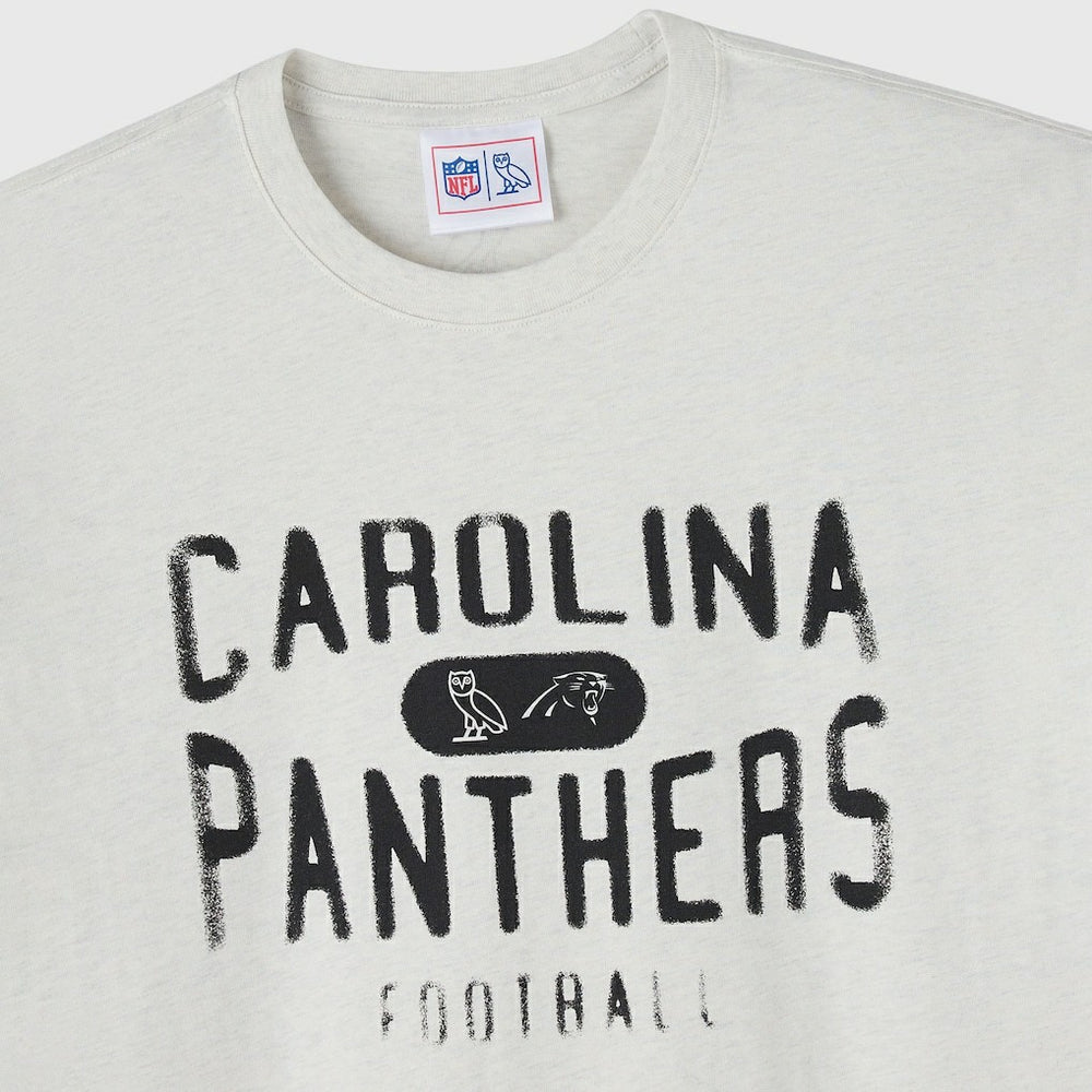 Carolina Panthers OVO x NFL Unisex T-Shirt - Heather Gray T-shirts