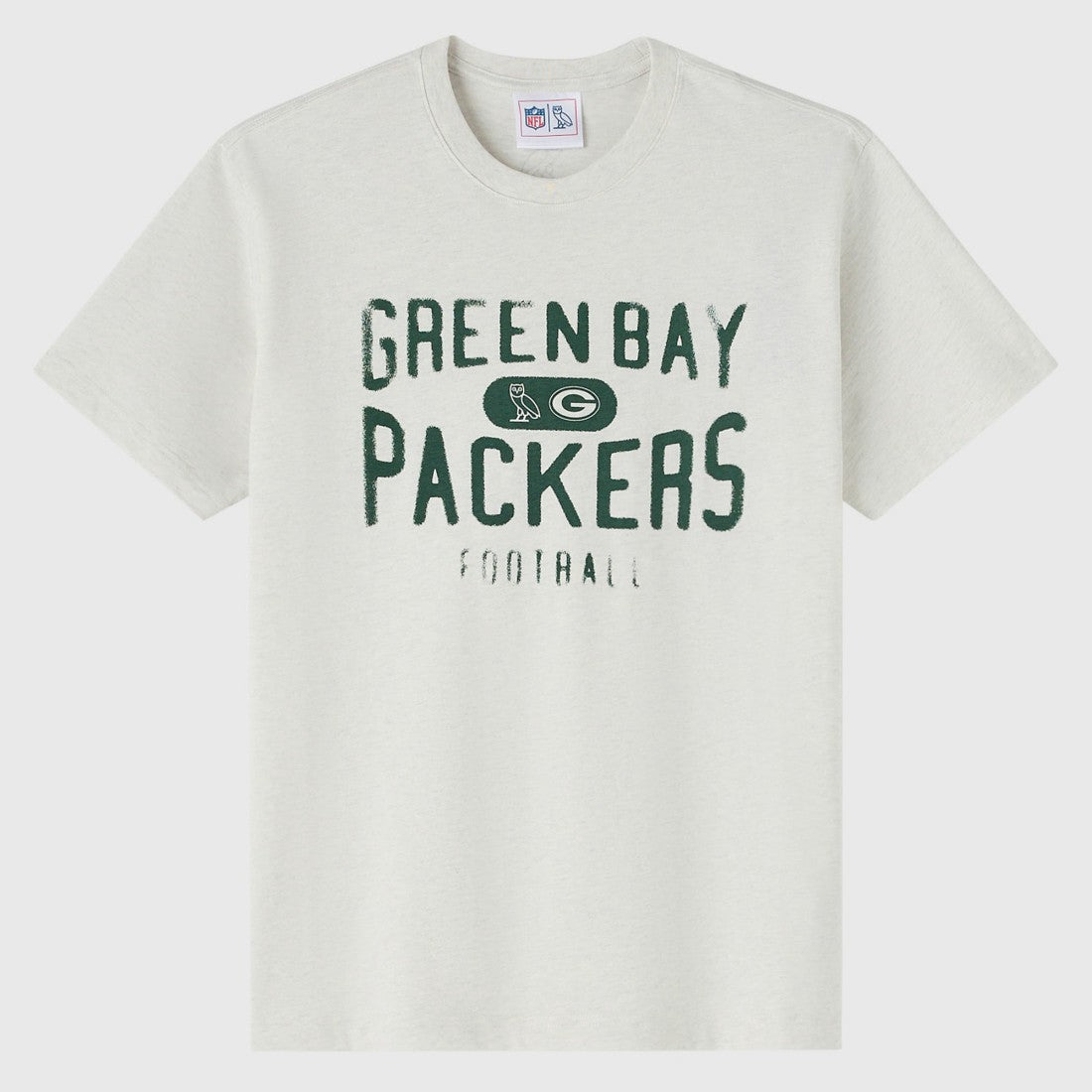 Green Bay Packers OVO x NFL Unisex T-Shirt - Heather Gray T-shirts