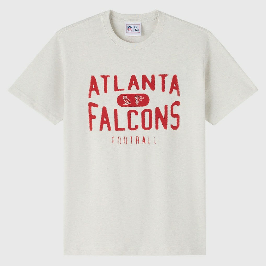 Atlanta Falcons OVO x NFL Unisex T-Shirt - Heather Gray T-shirts