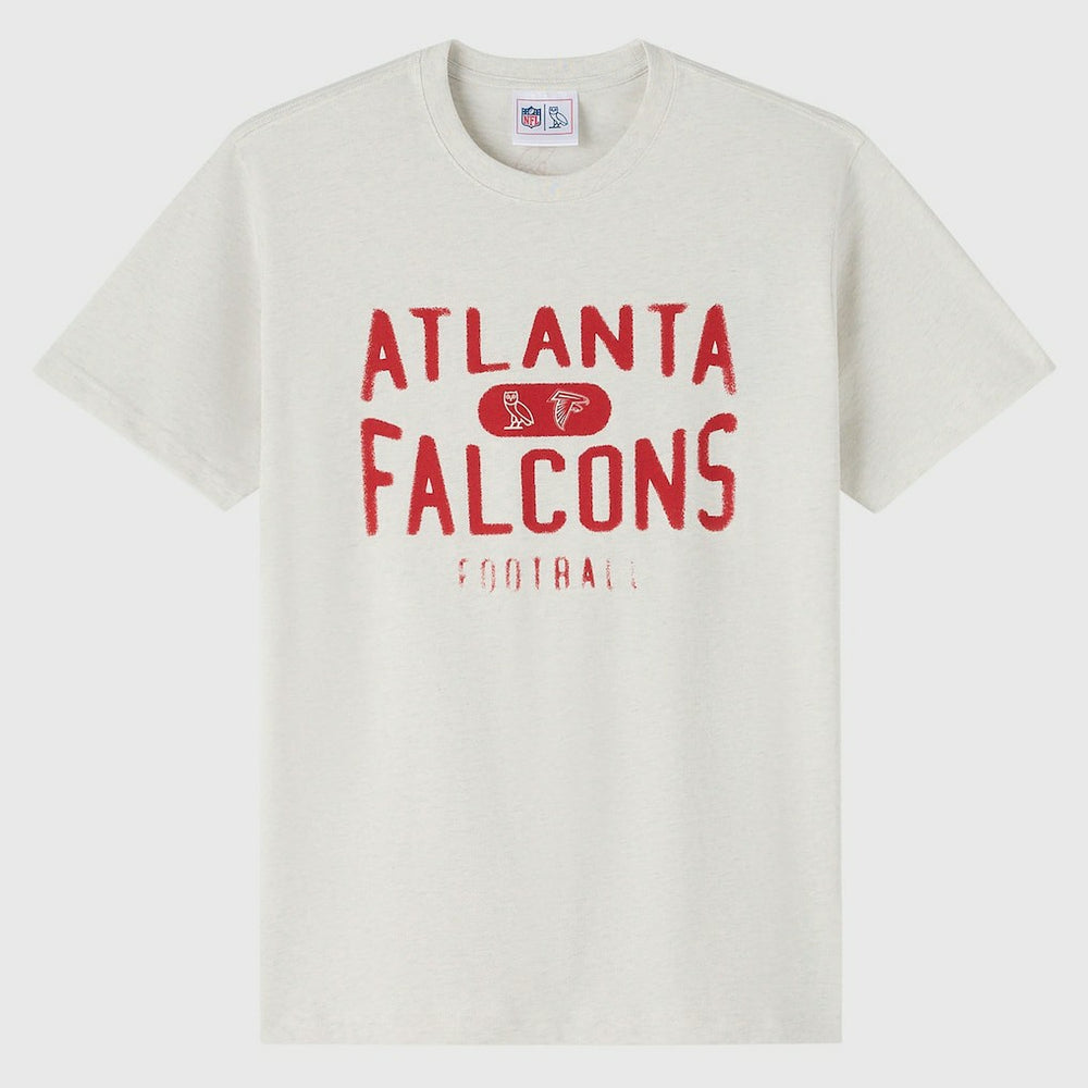 Atlanta Falcons OVO x NFL Unisex T-Shirt - Heather Gray T-shirts