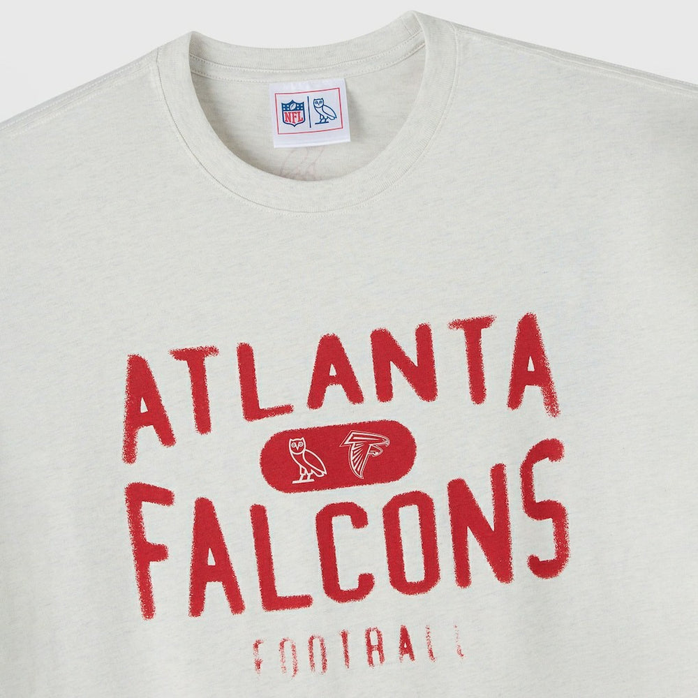 Atlanta Falcons OVO x NFL Unisex T-Shirt - Heather Gray T-shirts