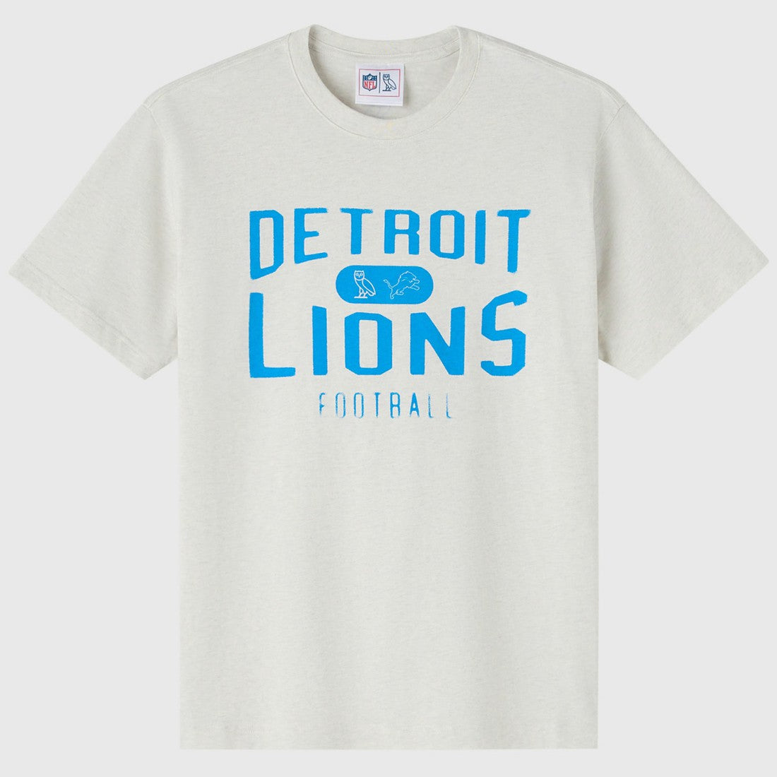 Detroit Lions OVO x NFL Unisex T-Shirt - Heather Gray T-shirts