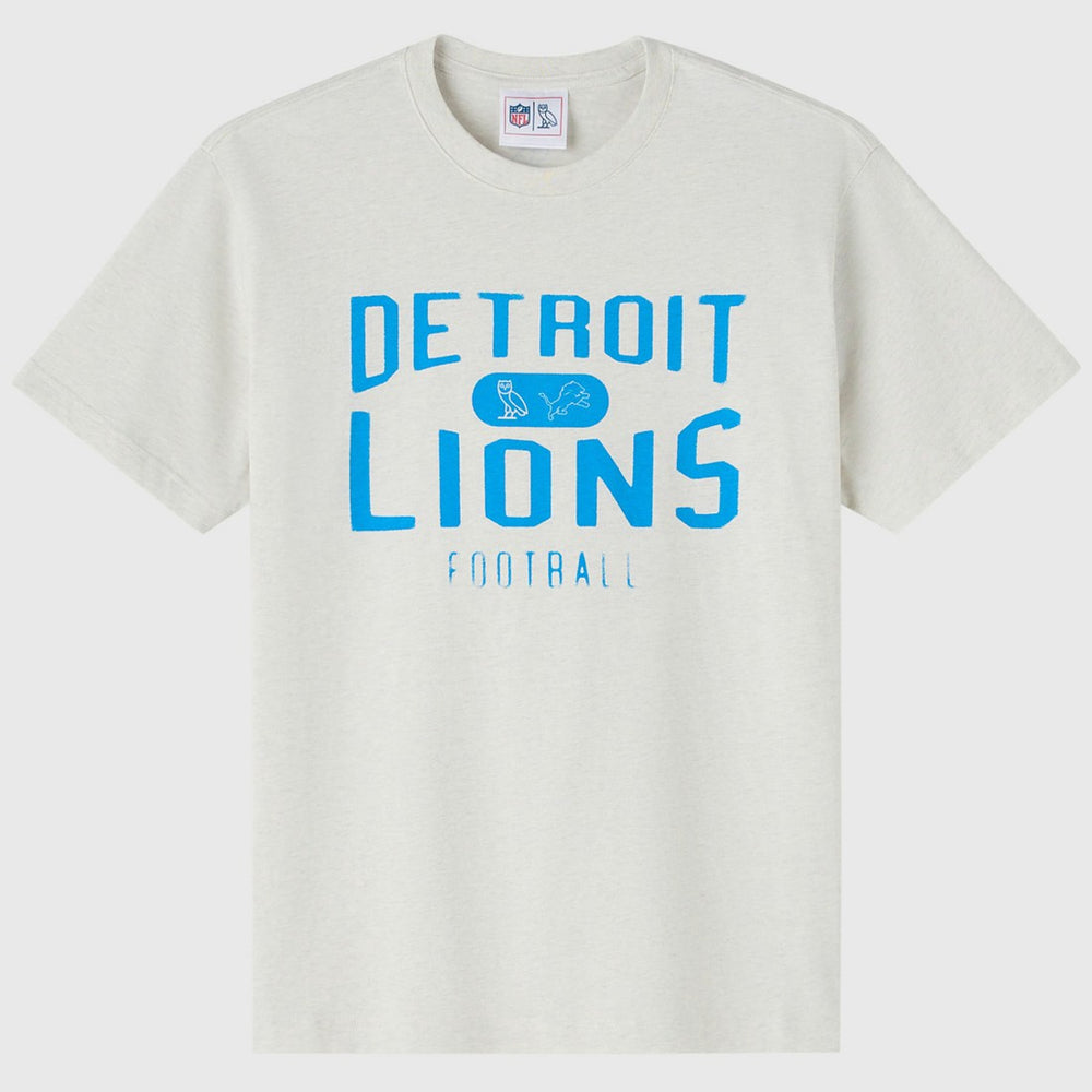 Detroit Lions OVO x NFL Unisex T-Shirt - Heather Gray T-shirts