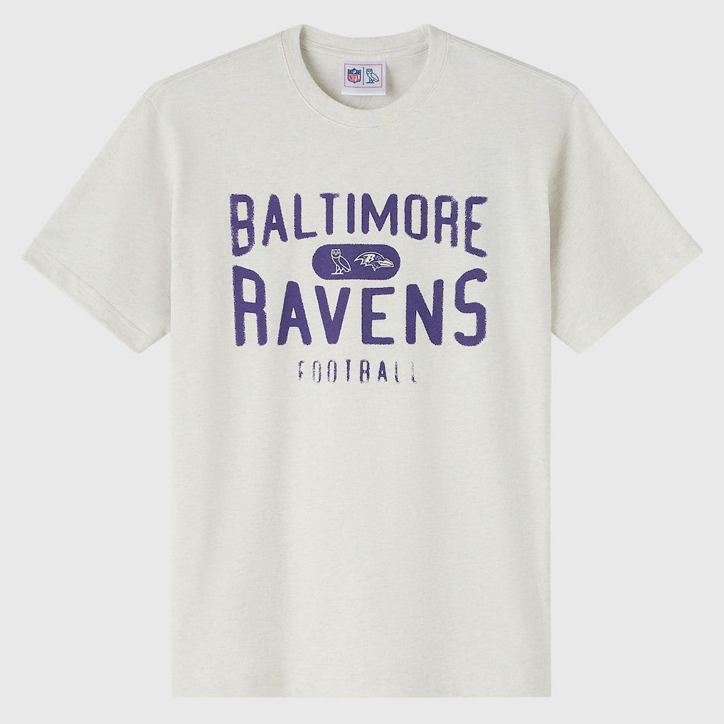 Baltimore Ravens OVO x NFL Unisex T-Shirt - Heather Gray T-shirts