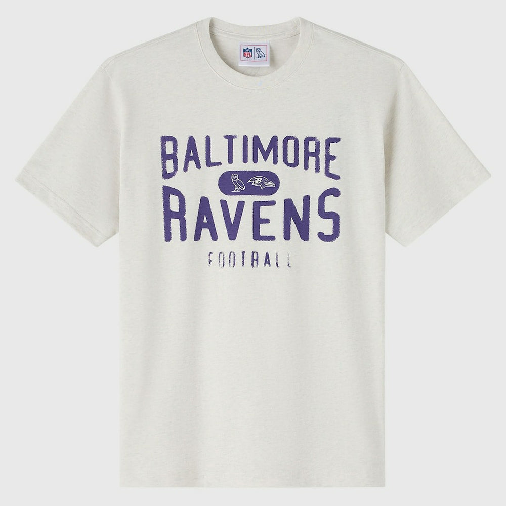 Baltimore Ravens OVO x NFL Unisex T-Shirt - Heather Gray T-shirts