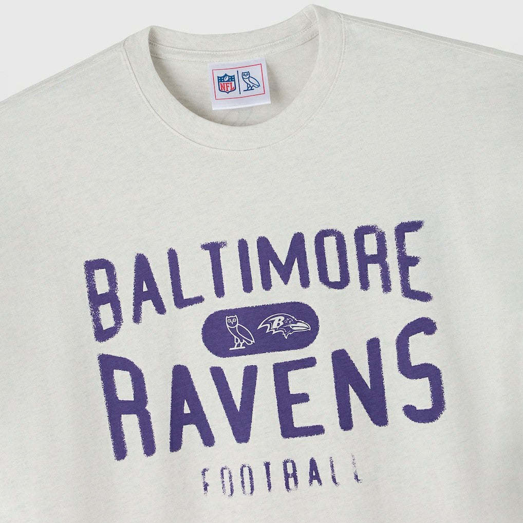 Baltimore Ravens OVO x NFL Unisex T-Shirt - Heather Gray T-shirts