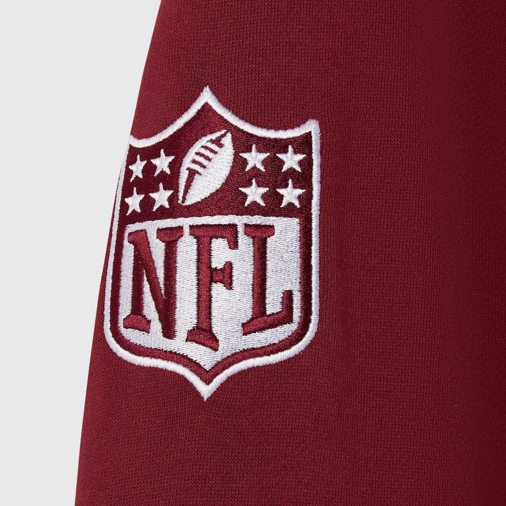 Washington Commanders OVO x NFL Unisex Full-Zip Waffle-Lined Hoodie - Burgundy Hoodies
